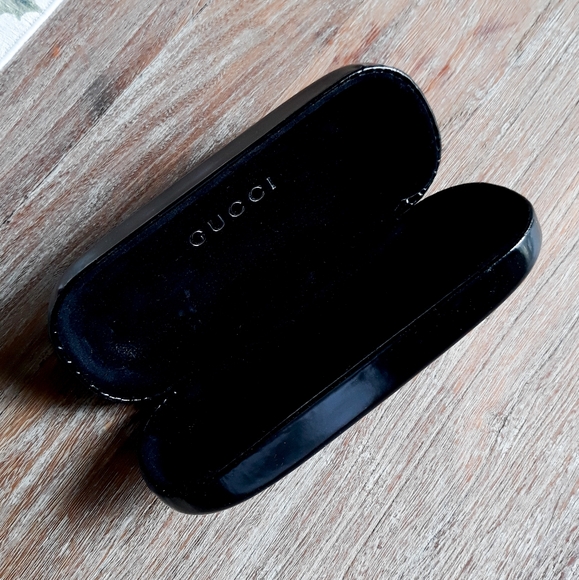 Vintage GUCCI Black Sunglasses Case - Picture 3 of 5